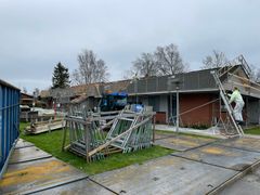 Renoveringen er snart helt gennemført og søndag den 9. marts, kan intresserede komme til åbent hus og se boligerne. Foto: Boligkontoret Danmark.