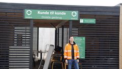 Jens Stræde Bondesen, driftsleder for genbrugspladserne i Varde Kommune