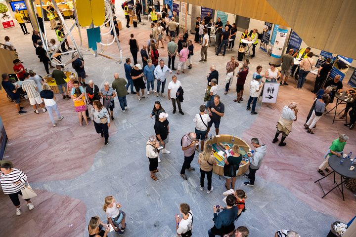På Nyt OUH i Region Syddanmark var der 5400 besøgende og det var også besøgsrekord.