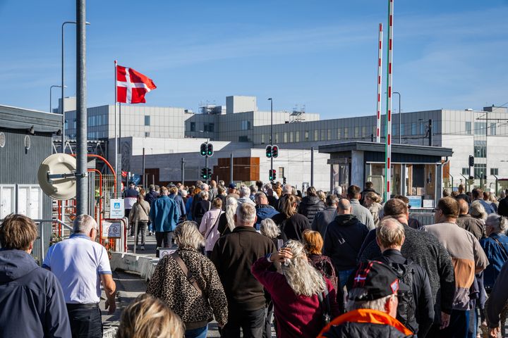 Gæsterne strømmede til Nyt OUH i Region Syddanmark.