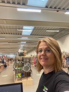 Kirppu Roskildes butikschef Mette Thomsen