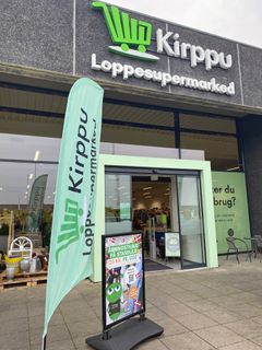 Det seneste skud på stammen hos Kirppu Loppesupermarked er butik nr. 25, Viborg, der åbnede d. 30. september 2023.