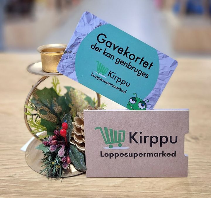 Kirppu-gavekortet til tusindvis af lækre loppefund.