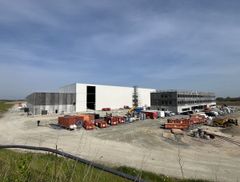 På Fyn er BASE Erhverv lige nu i gang med at opføre et knap 40.000 kvadratmeter stort logistikcenter for FTZ.
