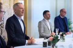 Pressemøde i anledning af overtagelsen af Grand Hotel i Odense. PR-foto