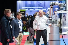 Robotmessen i 2022 havde besøgende fra 25 forskellige lande.