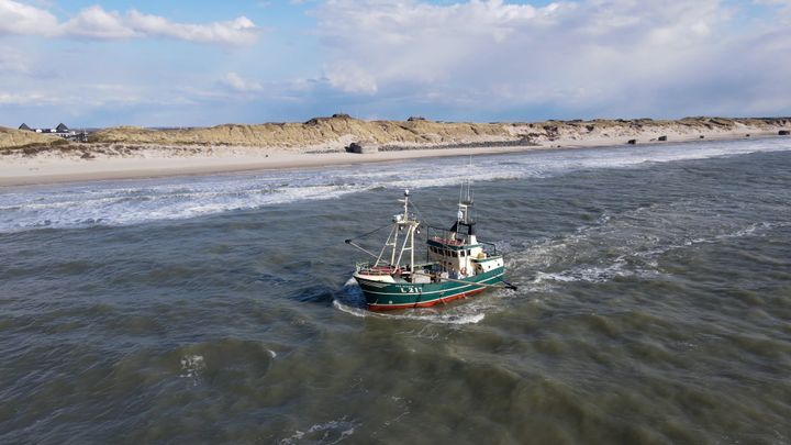 Bomtrawler Søndervig.