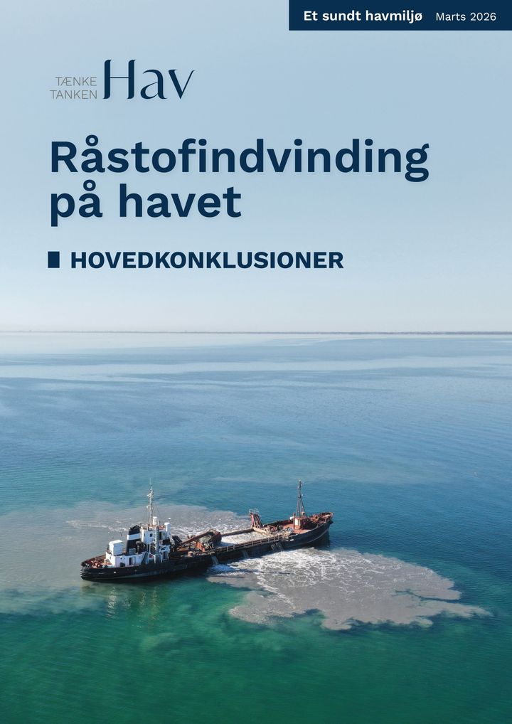 Analyse om råstofindvinding på havet fra Tænketanken Hav