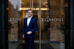 Steffen Kragh, koncernchef i Egmont