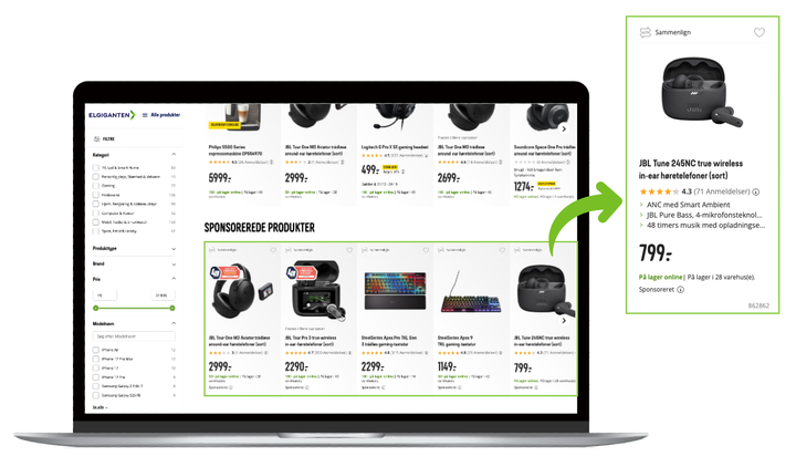 Elgiganten introducerer Retail Media i Danmark og på tværs af Norden.