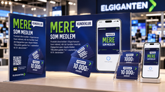 Elgiganten lancerer nyt kundekort i Apple Wallet. Billedet er AI-genereret.