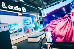 TV-afdelingen i et af Elgigantens varehuse.