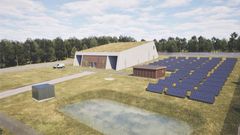 Solceller skal levere energien til Bunkedal Mølle Vandværk.