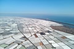 Luftfoto fra provinsen Almería i Spanien (foto: Getty Images)