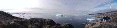 Photo taken from Ilulissat coastline in the Disko Bay