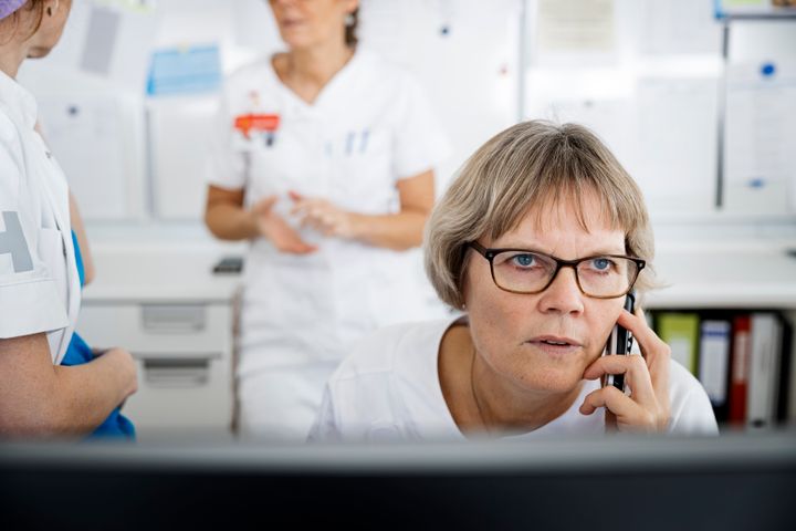 Digitaliseringen og nye teknologier på landets hospitaler kommer til at få afgørende betydning for bedre og mere målrettet patientpleje de kommende år. Pressefoto: Nordsjællands Hospital.