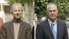 Sociolog Laurent Thévenot og kemiker Mark Ediger.
