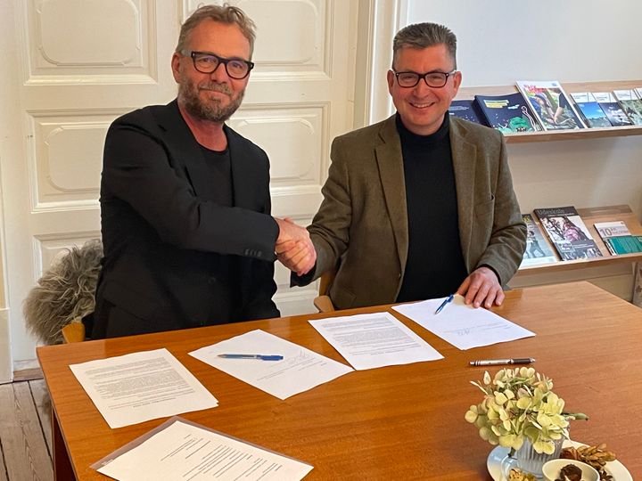 Bjørn Thomassen (tv.) og Anders Bülow.