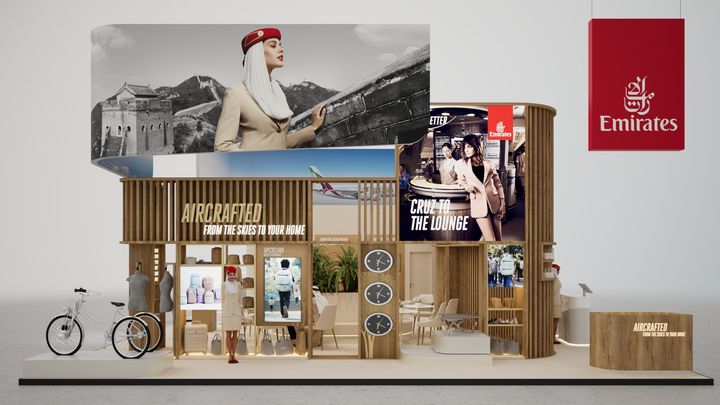 På Emirates’ stand kan besøgende opleve banebrydende løsninger inden for kunstig intelligens, biometrisk teknologi og bæredygtighed, mens luftfartsselskabets tre kommercielle flytyper – Airbus A380, Boeing 777 og den nye Airbus A350 – vises frem på udstillingsområdet.