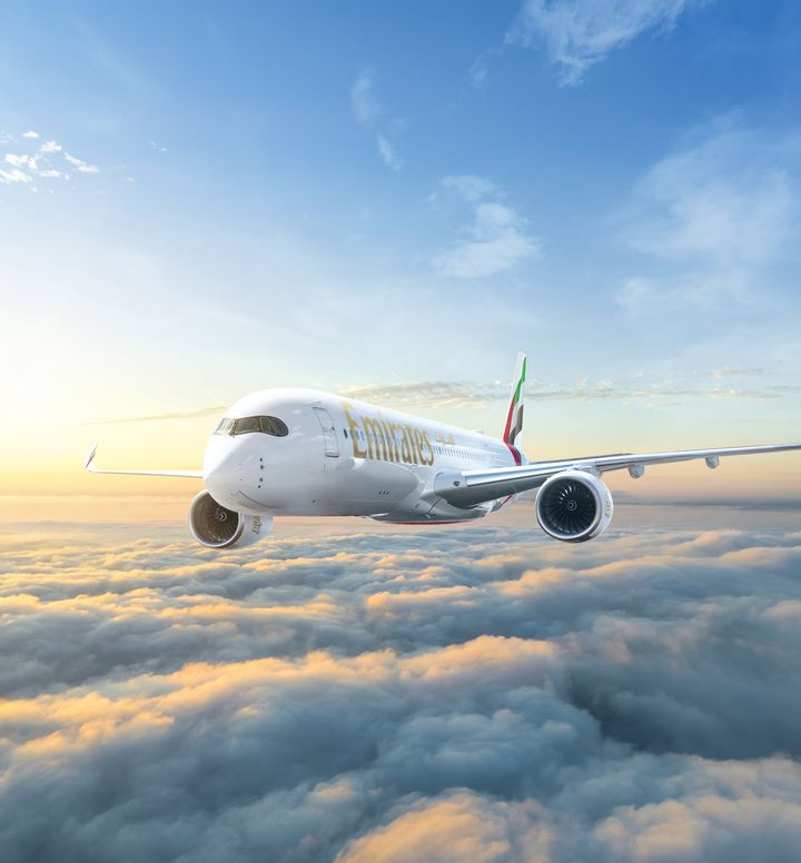 Emirates A350.