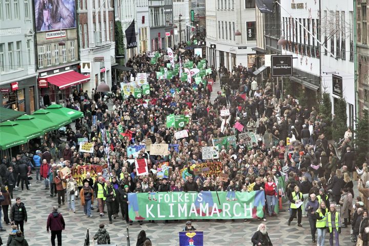 Folkets Klimamarch i København, november 2021