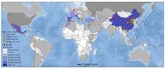 The global extent of greenhouse cultivation