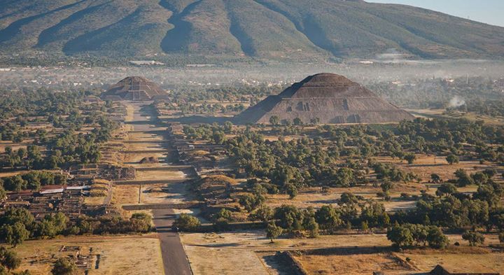 Den mexicanske oldtidsby Teotihuacan