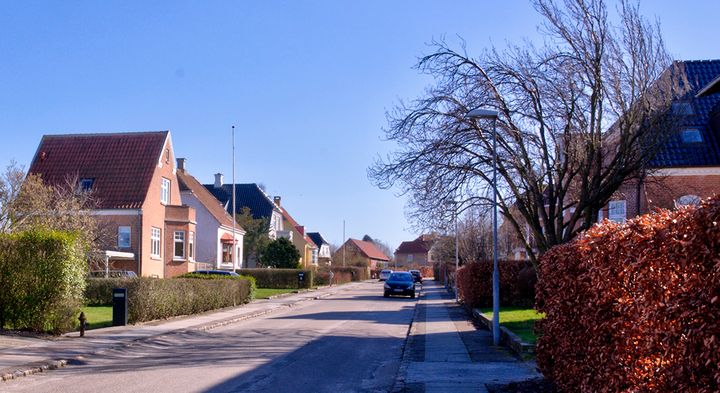 Dansk villavej.