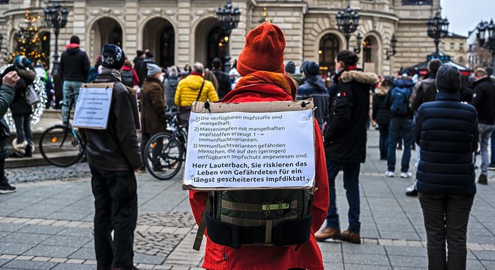 Forskerne har analyseret 11 protestobservationer og 30 dybdegående interviews med deltagere i den tyske anti-lockdown-bevægelse. Foto: Conceptphoto.info, Flickr