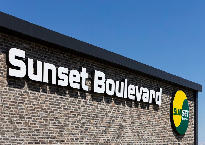 Sunset Boulevard facade