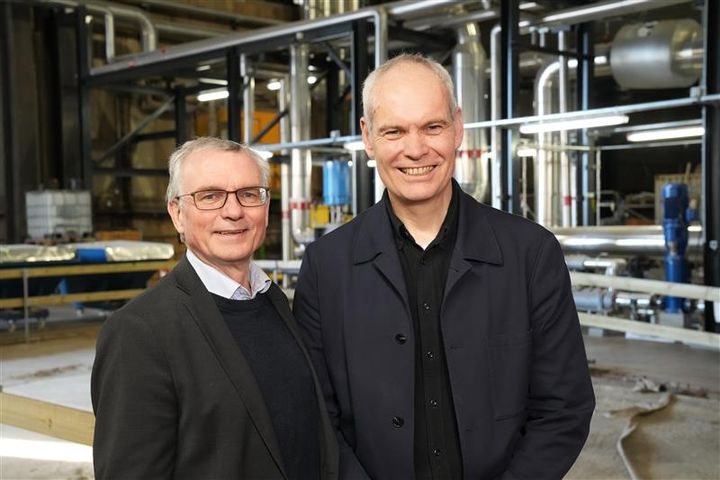 Vestforbrændings formand Ole Bondo Christensen og direktør Steen Neuchs Vedel