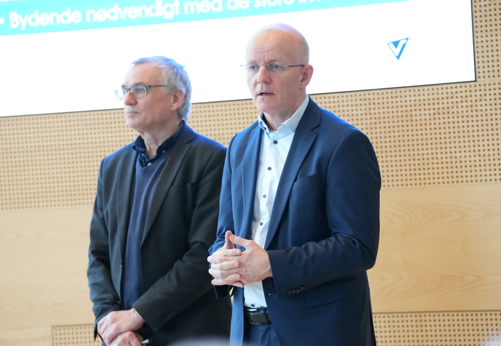 Vestforbrændings nye formand Michael Fenger og næstformand Ole Bondo Christensen