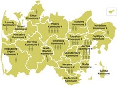 Medlemmerne af det nye regionsråd er valgt i 13 af regionens 19 kommuner.
