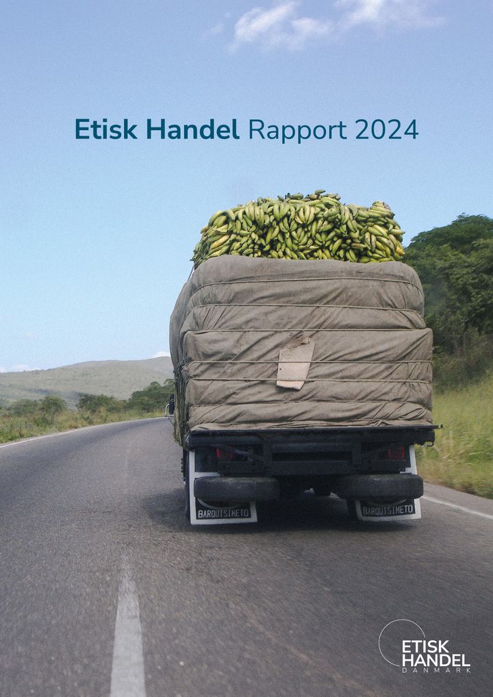 Forside af Etisk Handel Rapport 2024