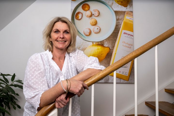 Nelly Riggelsen, salgs- og marketingchef hos Øllingegaard, glæder sig til, at mejeriet bliver en del af "Danske Madskatte" i MENY.