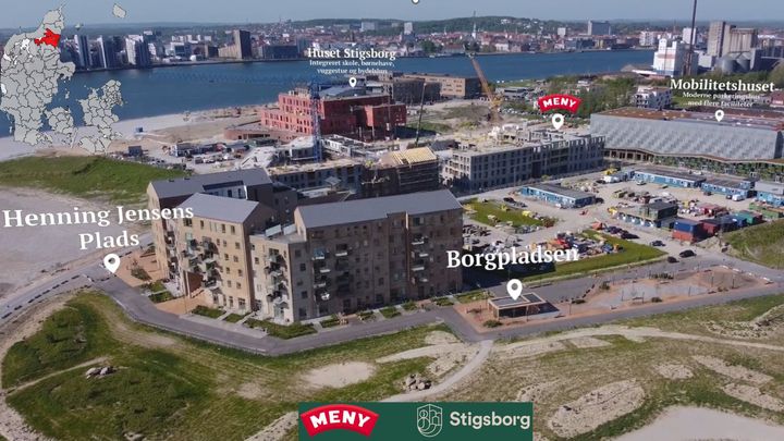 MENY bygger ny butik i Stigsborg til åbning i slutningen af 2026.