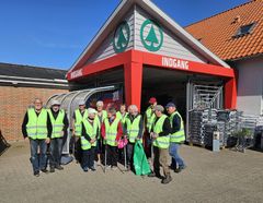 I Faaborg-Midtfyn har frivillige også været med til at samle i alt 6,6 ton affald ind i foråret.