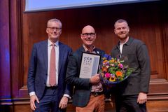 Poul Cullura, MENY Illum, modtog fredag Danish Retail Award blandt andet for sin måde at engagere, motivere og lede sine medarbejdere i butikken. Hans medarbejdere er med-ledere.