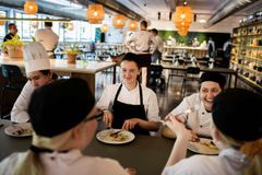 Miljøbillede fra Hotel- og Restaurantskolen i Valby