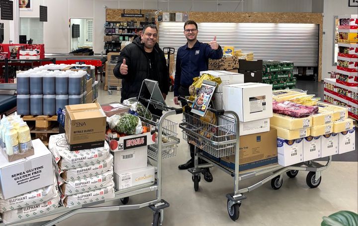 Dagrofa Foodservice-butikken i Aarhus havde særligt travlt under Black Friday, og der blev sat ny omsætningsrekord.