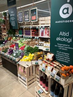 MENY på Mågebakken kan nu byde på de lækre produkter fra Aarstidernes dedikerede leverandører.