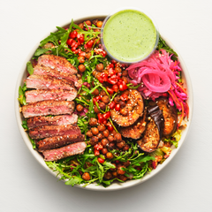 Som noget nyt har Grambogård-kød også fundet vej til menukortet som kødprotein i Banzos Steak Bowl. Salget af retter med oksekød fra Grambogård er hen over sommeren steget med næsten 10% sammenlignet med efterspørgslen samme periode sidste år.