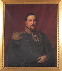 Med sin underskrift ændrede Frederik 7. Danmarks styreform fra enevælde til folkestyre. Maleri: August Schiøtt, 1850, Kongernes Samling, Rosenborg Slot.