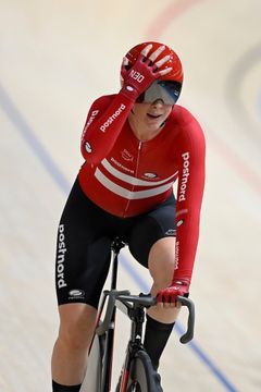 Julie Leth vinder VM-guld i pointløb i Ballerup Super Arena