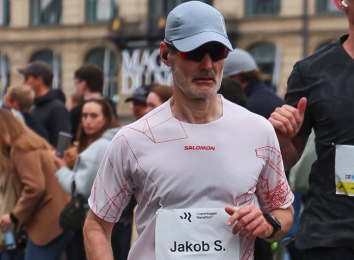 Jakob fra Frederikshavn løber halvmaraton ved VM i løb i København