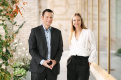 EIFOs Head of Fund Investments Christoph Junge og manager hos The Creator Fund Alexandra Ntemourtsidou.