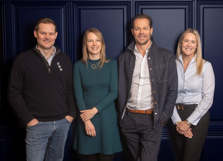 Climentum Capitals General Partnerteam. Fra venstre Stefan Maard, Doerte Hirschberg, Morten Halborg og Jennifer Jacob Dungs.