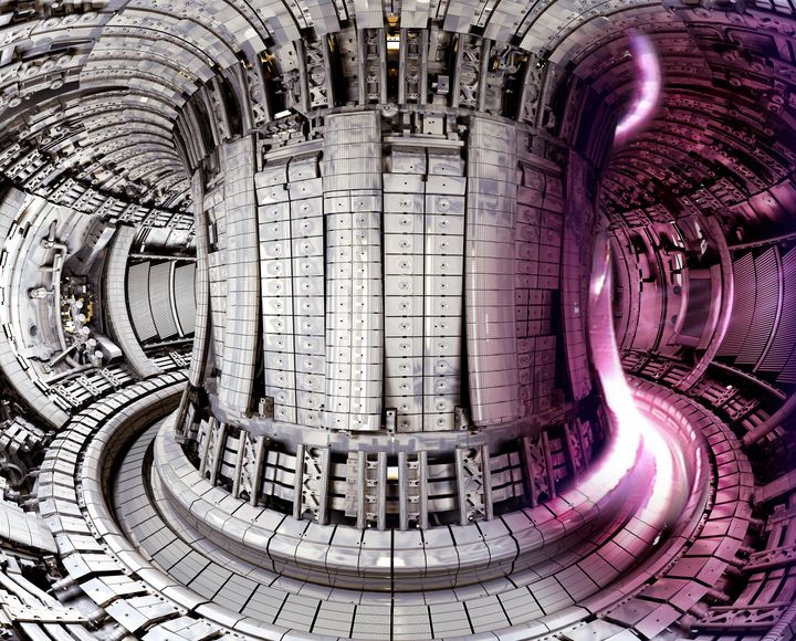 Fusionsreaktoren på Joint European Torus (JET), som er blevet brugt til eksperimentet.
