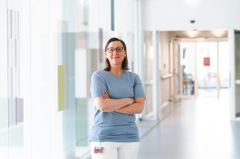 Forskningssygeplejerske Marie Dahl fra Karkirurgi på Regionshospitalet Viborg håber, at det nye forskningsprojekt kan komme fremtidige karkirurgiske patienter til gavn.