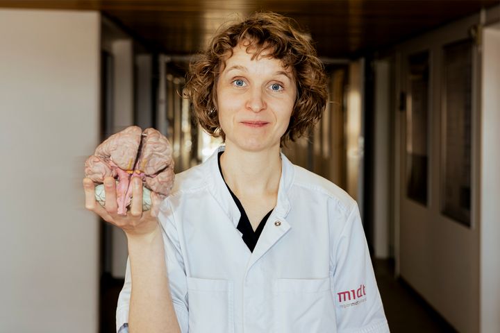 Læge og ph.d.-studerende Charlotte Nygaard, Regionshospitalet Hammel Neurocenter i Hospitalsenhed Midt.